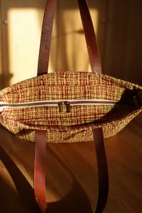 Image 2 of Retro Fabric Pebble Tote