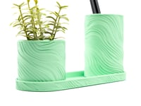 Image 1 of Organic Swirl Desk Organizer (3-pack or 4-pack) color, by bamingodesign