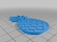 Image 4 of Pineapple Keychain (3-pack) color, by bamingodesign