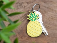 Image 3 of Pineapple Keychain (3-pack) color, by bamingodesign