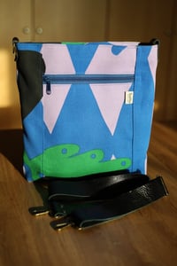 Image 1 of Violet Wave Olive Crossbody Purse - medium