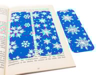 Image 1 of Snowflake Bookmarks (3-pack) color or greyscale, by bamingodesign
