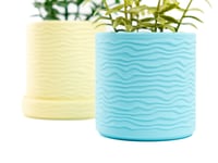 Image 6 of Wave Planters (3-pack or 4-pack) color, by bamingodesign
