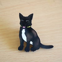 Image 2 of Mack Dog Charity Pin (Synthetic Wood)