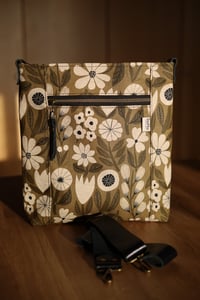Image 1 of Moss Mood Olive Crossbody Purse - medium