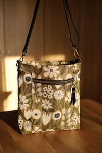 Image 2 of Moss Mood Olive Crossbody Purse - medium