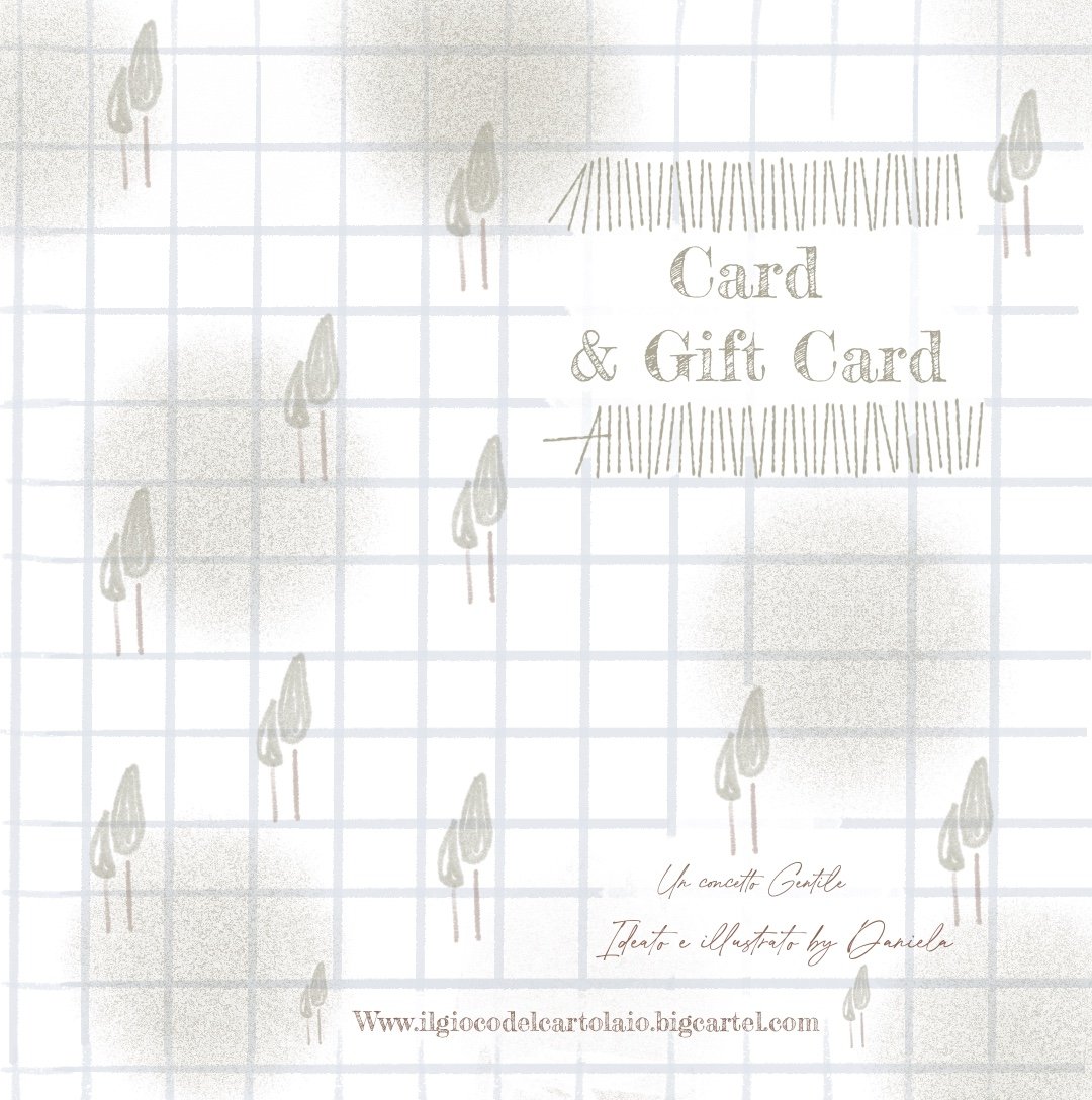 Image of CARD e GIFT CARD  - Un concetto Gentile 