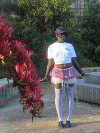 Image 1 of White FBi Logo Tee