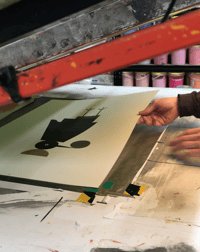 Image 5 of The Bird is Upside Down - Limited Screen Print