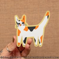 Kitty City Sticker - Calico Kitty