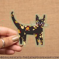 Kitty City Sticker - Tortoiseshell Kitty
