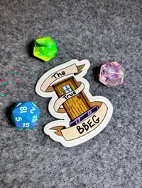 The True BBEG Sticker