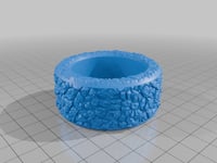 Image 7 of Rough Rock Tea Light Holders (3-pack) greyscale, by bamingodesign