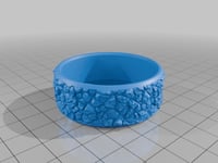 Image 8 of Rough Rock Tea Light Holders (3-pack) greyscale, by bamingodesign