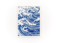 Image 7 of Wave Wall Art (3-pack) Snap-Fit, color or greyscale, by bamingodesign