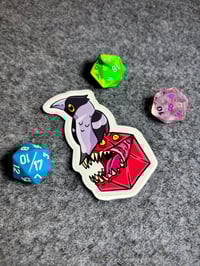 Mimic and Magpie Sticker