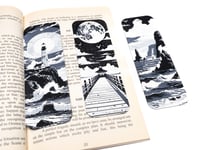 Image 1 of Midnight at the Seaside Bookmarks (3-pack) color or greyscale, by bamingodesign