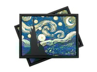 Image 2 of Starry Night Wall Art - Snap-Fit, color or greyscale, by bamingodesign