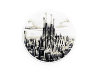 Image 6 of City Coasters (6-pack w/holder) color or greyscale, by bamingodesign