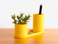 Image 1 of Honeycomb Desk Organizer (3-pack or 4-pack) color or greyscale, by bamingodesign