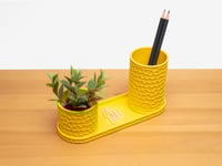 Image 3 of Honeycomb Desk Organizer (3-pack or 4-pack) color or greyscale, by bamingodesign