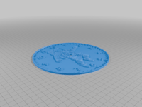 Image 4 of Floating Astronaut Clock Wall Art (Battery-powered) color or greyscale, by bamingodesign