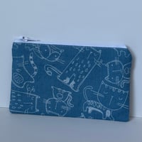 Image 1 of Whisker Doodle Coin Purse