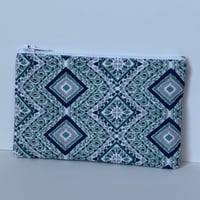 Image 1 of Emerald Mosaic Coin Purse