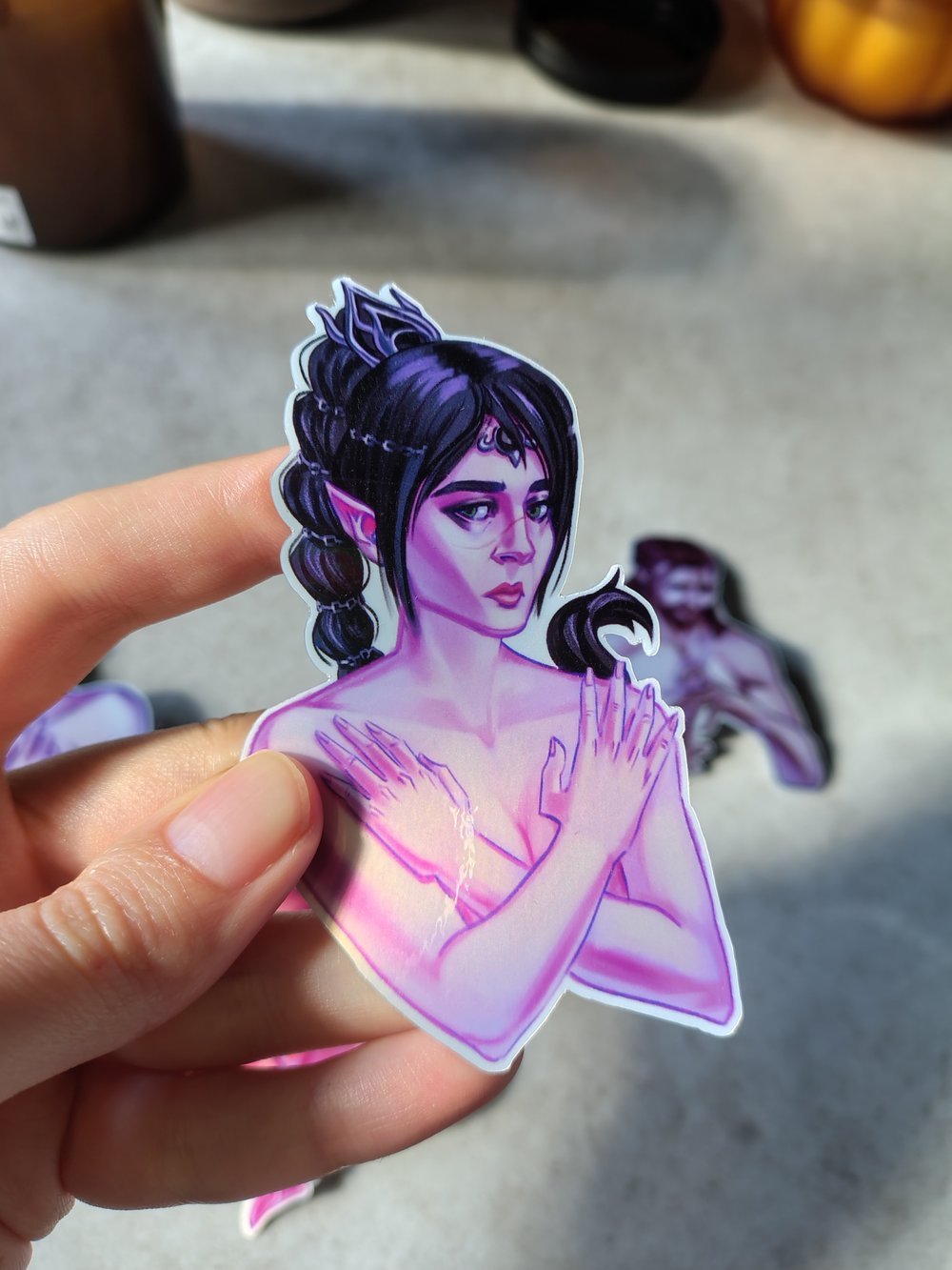 Image of BG3 stickers