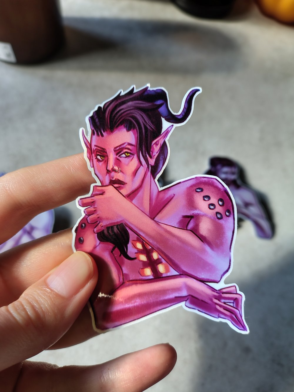 Image of BG3 stickers