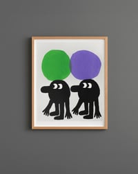 Image 2 of Vert et violet