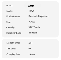 Image 14 of 🎧 DxB Mini Sleep Bluetooth Earbuds – Ultra-Comfort, Super Bass, All-Night Wear 🎶