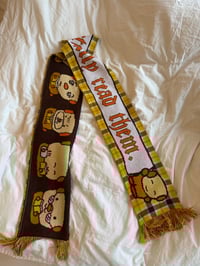 Image 2 of "Buy books and actually read them." Scarf