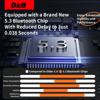 Image 4 of 🎧 DxB T-H7 | Noise Cancelling Over-Ear Bluetooth Headphones 