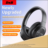Image 1 of 🎧 DxB T-H7 | Noise Cancelling Over-Ear Bluetooth Headphones 