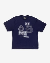 Image 2 of 1-OF-1 TEES BY HAUSE SHRUB & KRGO (NAVY)