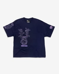 Image 3 of 1-OF-1 TEES BY HAUSE SHRUB & KRGO (NAVY)
