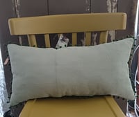 Image 5 of Coussin canevas vintage bohème 