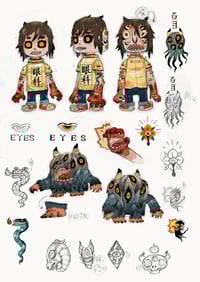 Image 7 of THE EYES Comic Art Print