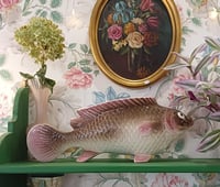Image 6 of Ancienne jardinière poisson en barbotine 