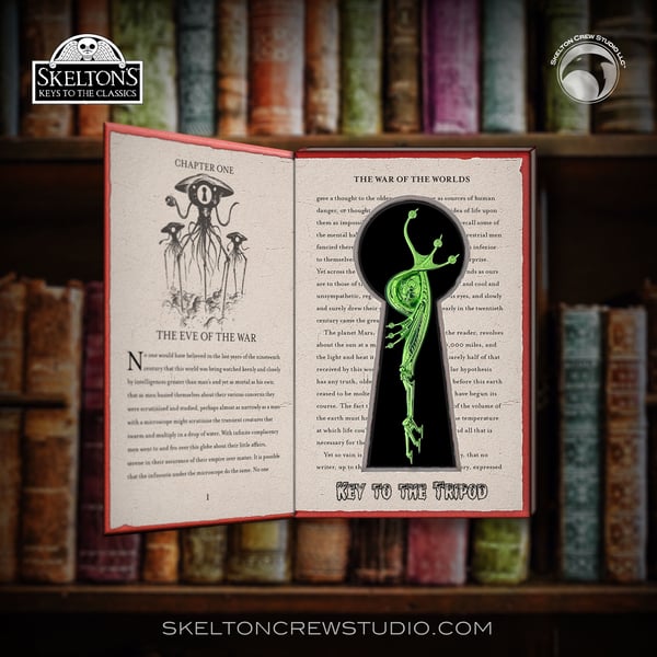 Image of Skelton's Keys to the Classics: Key to the Tripod from The War of the Worlds!