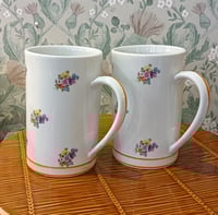 Image 2 of Lot de 2 grands mugs, faïencerie Écoute s'il pleut 