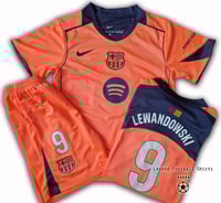 Image 1 of Barcelona third 25/26 kids kit LEWANDOWSKI