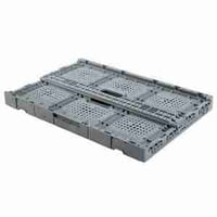 Image 2 of PFV6411 Grey, 23.62"L x 15.74"W x 4.52"H, Vented Collapsible Container