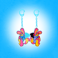 Plushie Angel & Devil Acrylic Charm
