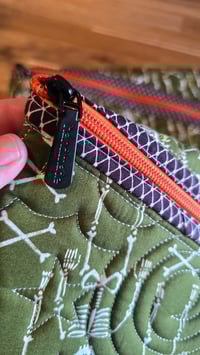 Image 6 of Bones - halloween themed hemmingway pouch