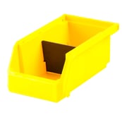Image 2 of AKW220 Yellow, 7-3/8" x 4-1/8" x 3" Hanging, Stacking and Nesting Bin $1.25 EA Carton Qty:	36