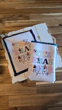 Image 1 of Eras tour Vinyl and clear zipper pouch