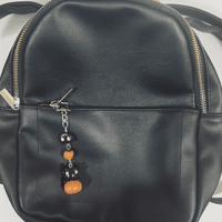 Image 4 of Halloween Bear and Ghost Keychain - Adorable Polymer Clay Pumpkin Charm for Spooky Season