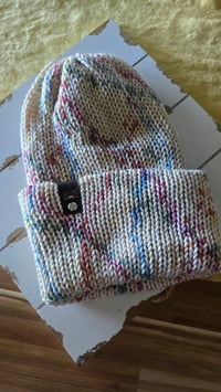 Image 1 of Soft speckles knit beanie